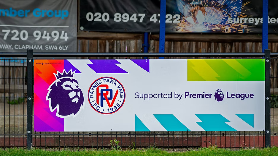 Supporters at Raynes Park Vale FC